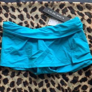 La Blanca bathing suit skirt bottoms 4